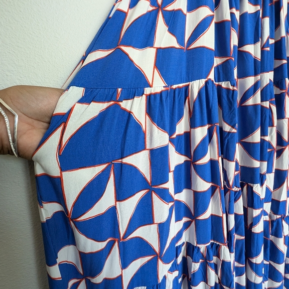 Chic Vacation Sun Dress by Abel the Label w/Pockets - Picture 3 of 6